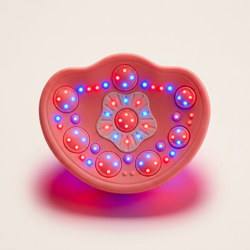 Mode 2 REBUILD — red + blue light